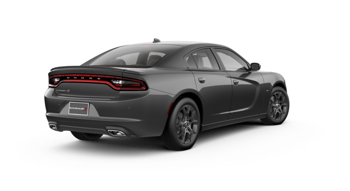 2018 Dodge Charger GT Plus AWD Rear Gray Exterior